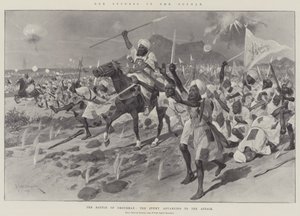 نجاحنا في السودان ، معركة أم درمان ، العدو يتقدم للهجوم